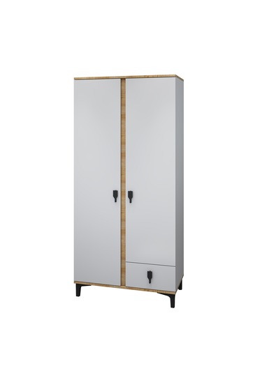 Patiko Rose 2 Kapaklı Dolap Meşe