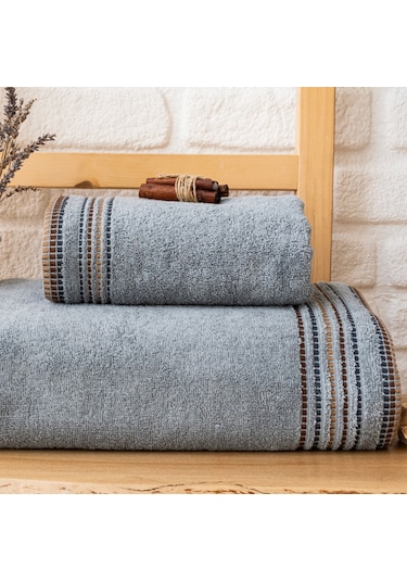 Schafer Home Rosy Armürlü Havlu 50x90 Cm 1 Parça-indigo İndigo