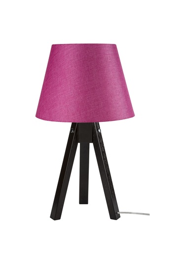 Trıpod Abajur Kahve Ayak / Pembe Şapka Diğer