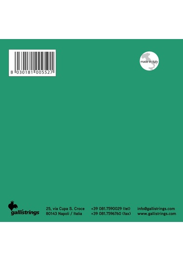 Galli G216B Black Nylon Profesyonel Ukulele Teli-İtalyan Üretim