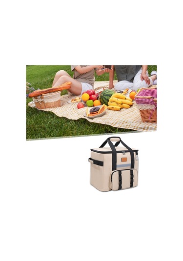 Suntek Serin Çanta Yetişkinler Sıcak Soğuk Gıda Termal Haki Haki