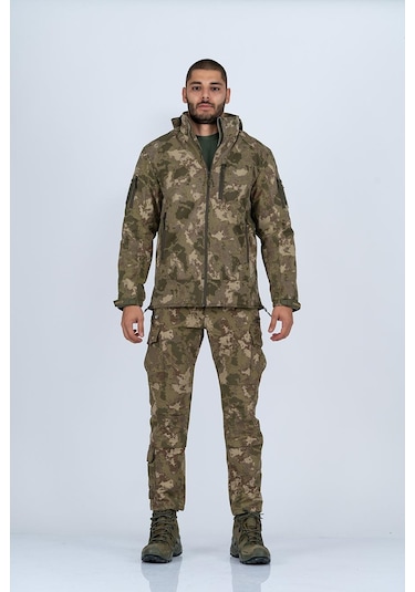 Mont Tactıcal Softshell Kamuflaj - 305-649-renkli