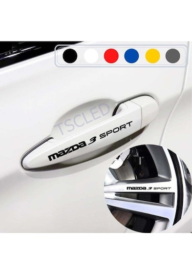 Mazda3 Yapıştırma Kapı Kolu Ve Jant Stickerı