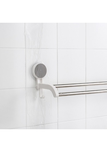 Novahub Pratik 2 Çubuklu Banyo Havlu Askısı - 3kg Taşıma Kapasitesi, Güçlü Diğer