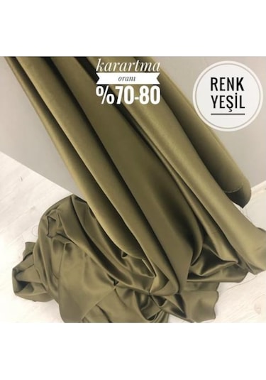 Fon Perde Blackout Işık Geçirmez  Karartma Perde 44 Renk