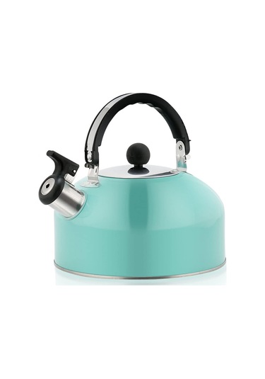 Islık Çayı Su Isıtıcısı Paslanmaz Çelik 410, İnfuser Ve Kayma Saplı Çaydanlık Sobası Üstü Çelik