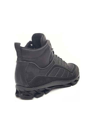Scootland 14271 Erkek Kamuflaj Siyah Spor Bot Siyah