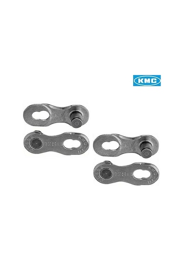 Kmc Zincir Pimi MissingLink 12V Silver (İki Adet) Siyah