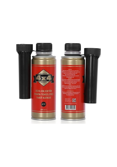 4x4 Dizel Enjektör Sistem Temizleyici 250 Ml