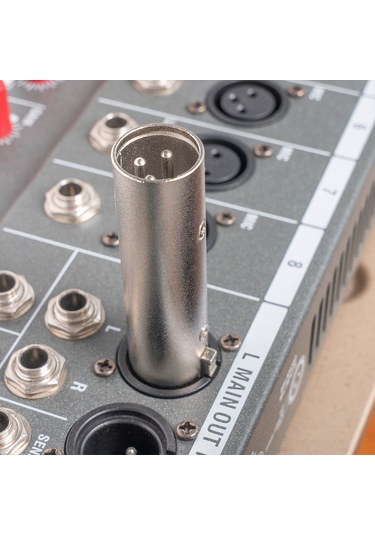 Yunboo Zink Alloy Xlr Erkek- Dişi Mikrofon Ses Kablosu Uzatıcı, Tonalite Tabela Adaptörü 2 Adet