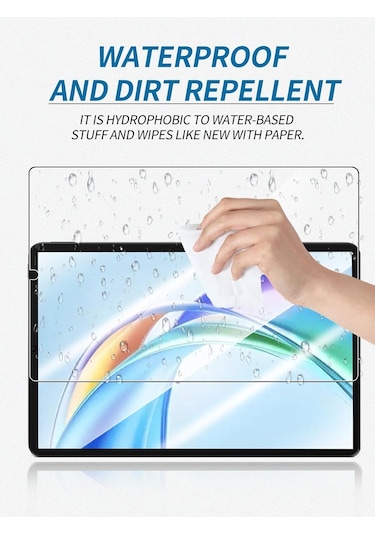 Honor Pad X7 8.7 Inç İle Uyumlu Kırılmaz Tablet Temperli Cam Ekran Koruyucu