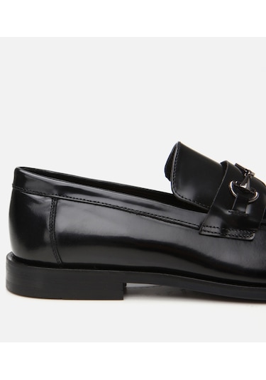 Hotiç Erkek Deri Siyah Toka Detaylı Klasik Loafer 02ayh302600a100 Siyah-black Siyah