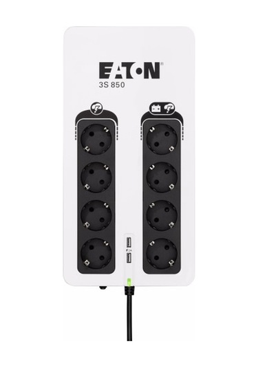 Eaton 3S 850 Dın Akım Korumalı Priz + 850 VA UPS