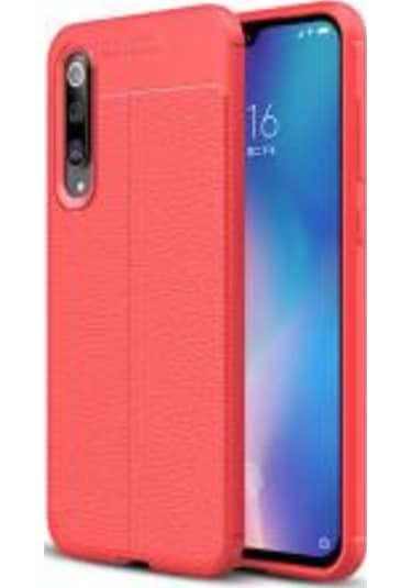 Xiaomi Mi 9 Kılıf Zore Niss Deri Desenli Silikon Kılıf