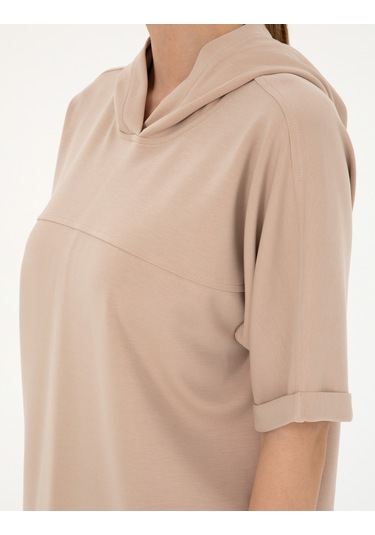 Pierre Cardin Kadın Bej Sweatshirt 50291224-vr011 Bej