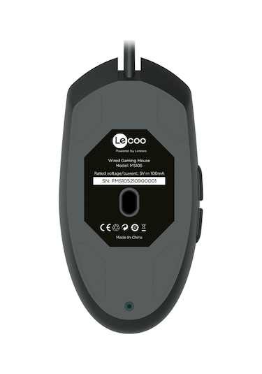 Lecoo MS105 Kablolu 3200DPI 6 Tuşlu RGB Gaming Optik Mouse Siyah