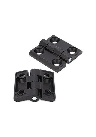 Springsun Zink Alloy Çift Yaylı Kabinet Kapısı Mutfak Dolap Hingesi Otomatik Kapanma Tamponlu Montajlı 58x58mm