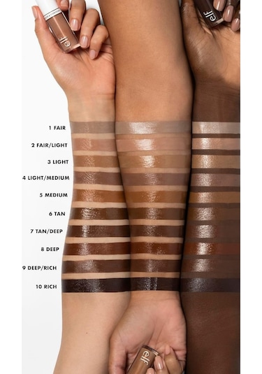 E.l.f. Camo Liquid Bronzlaştırıcı Ve Kontur Yüksek Pigmentli Sıvı İçerik Likit Light/medium
