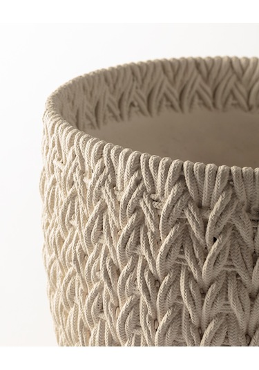 Dolly Saksı - Ekru - 26 Cm 8684427125182 Diğer