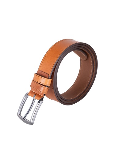 Wolfen Klasik Erkek Deri Kemer Çok Renkli