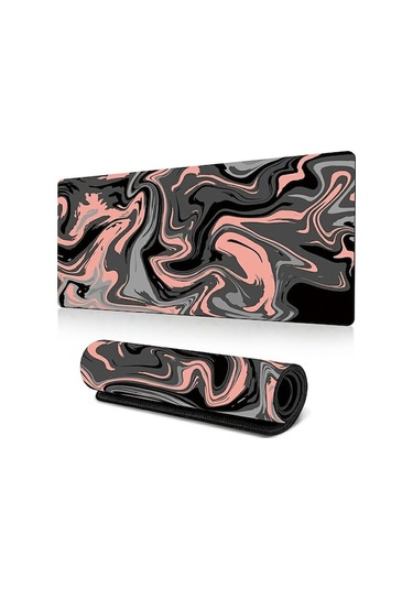 Cbtx 400 900 2mm Soyut Sıvı Desen Büyük Mouse Pad Kauçuk Masaüstü Mat - Desen-4 Desen-4