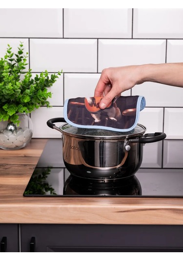 Arstex 2 Parçalı Mutfak Servo Seti 296150333 Açık Mavi