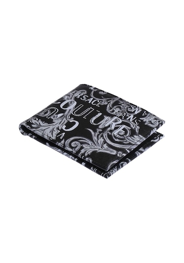 Versace Jeans Couture 74Ya5Pb1-Zp203-Pv3 Erkek Cüzdan Siyah