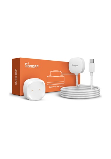 Snzb-05p Zigbee Su Kaçak Sensörü Ve Kablosu 5 Adet