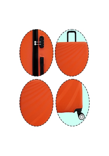 Wexta Wx-300 Turuncu Kabin Boy Valiz Turuncu