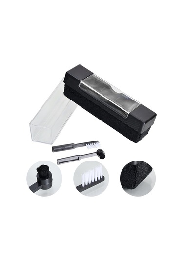 Yumuşak Fırça Anti-statik Plak Fırçası Ve Vinil Plaklar İçin Temizleme Seti, Anti-statik Dahil Kadife Dolgu