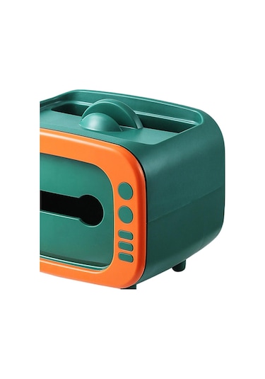 Suntek Retro Tv Mendil Kapak Peçete Kutusu Organizatör Ev