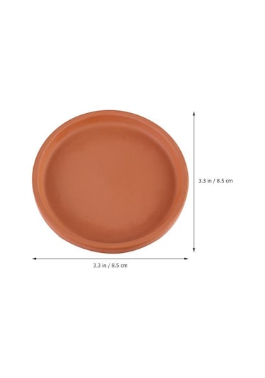 Saksı Tepsi Çiçek Tabağı Ekici Tepsiler Tabaklar Yuvarlak Tabak Damla Çömlek Saksı Kapalı Pişmiş Toprak Saksı Seramik Kil İçin