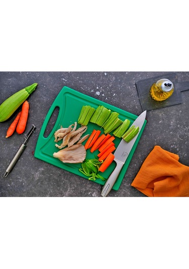 Polietilen Kesim Tahtası Yeşil 32,5 26,5 1 Cm Kırmızı