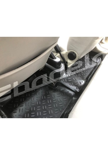 Ford Fıesta 2002-2008 Kasa Havuzlu Paspas 5D Kokusuz Kaucuk Siyah