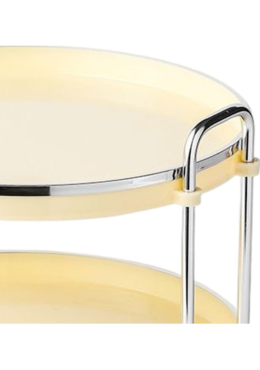 Suntek 2 Katlı Sayaç Tepsi Oturma Odası Kozmetik Depolama