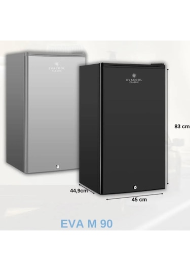 Evacool Evamarın90 Silver 12/24v 90 Litre Dağ Evi Tekne Karavan Buzdolabı