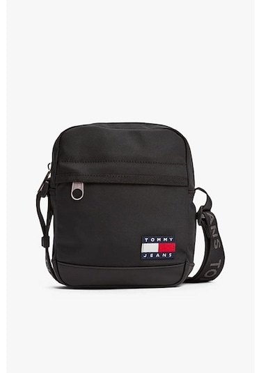 Erkek Günlük Çapraz Askılı Çanta - Siyah-8864 Siyah