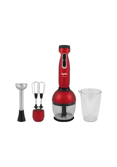 Dysis 4705 Blender Seti 1000W Kırmızı