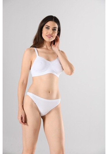 Nehirin-Iç-Giyim Mıss Fıt Kadın V Yaka Emzirme Sütyen Seamless