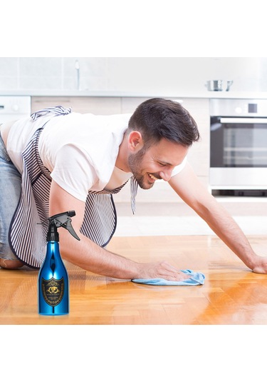 Mufunye 550ml Çok Amaçlı Metalik Püskürtme Şişesi - Saç, Bahçe Ve Temizlik İçin Kırmızı