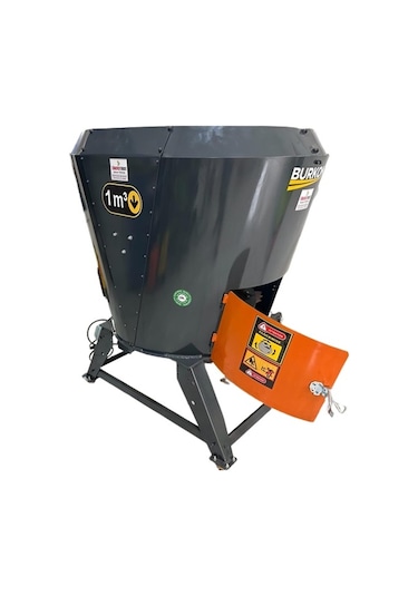 Burkon 1m³ Yem Karma Makinesi 220v