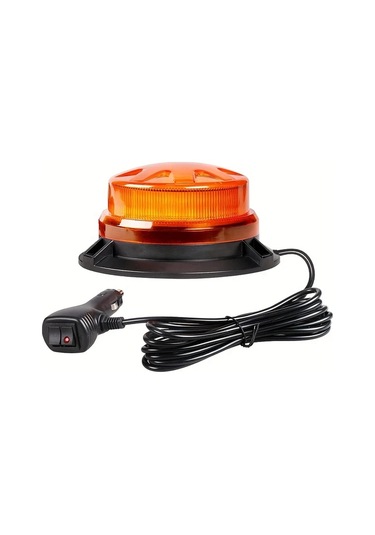 Motion003 24 Led Mini Yuvarlak Isik Bar Mavi 8 Modlar 12 24v Arac Fisi Gucu Forklift Catı Siny