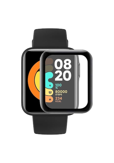 Xiaomi Redmi Watch 2 Lite Ekran Koruyucu 3D Kavisli Full Kaplama