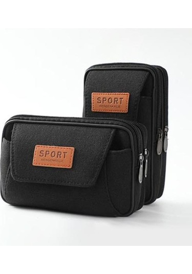 Haki Bel Çantası Çok İşlevli Depolama A Haki