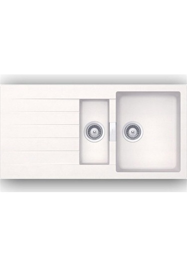 Schock Signus D150 Fb Tezgah Sıfır Beyaz Mutfak Eviyesi