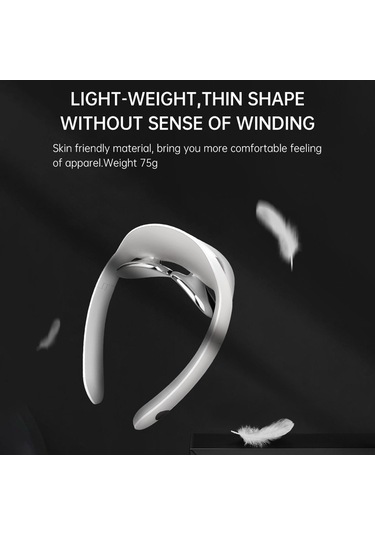 Xindoker Boyun Ve Omuz Masaj Cihazı - Elektromanyetik Darbe İle Isıtma Fonksiyonu, 15 Seviye Şiddet Ayarı, Yeşil Renk Jkp-lg-a5 Yeşil