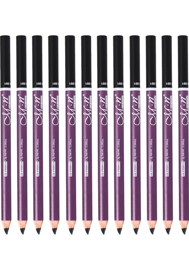 Suntek Suya Dayanıklı Kaş Kalemi 01 Black 12'li