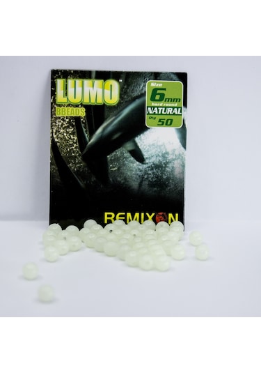 Remixon 6mm Yuvarlak Sert 50 Adet Boncuk