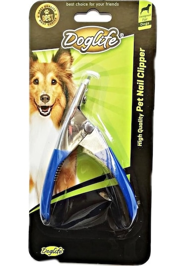 Doglife Orta ve Küçük Irk Köpek Tırnak Makası Mavi 12 CM