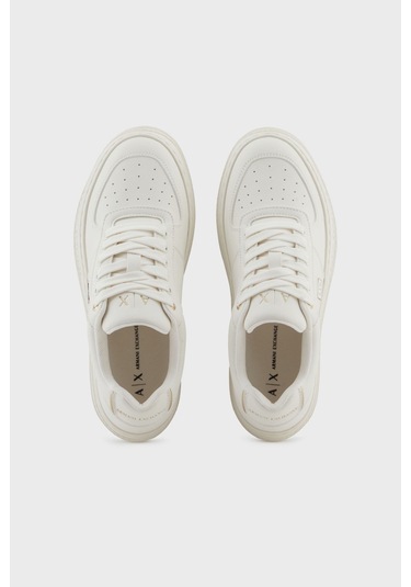 Armani Exchange Bayan Ayakkabı Xw001631 Af17351 Mz128 Beyaz-gold Beyaz-gold